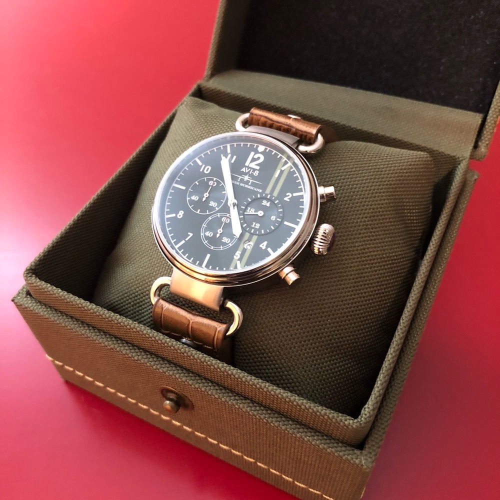 AVI-8 Hawker Hurricane Chronograph Watch